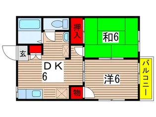 サンモ-ル・エイト【2階】の間取り