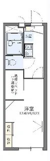 レオパレス根方【2階】の間取り