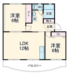 ベルハイム【3階】の間取り