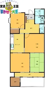 ブーカ千歳【2階】の間取り
