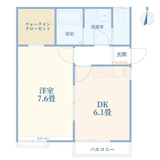 ステューディオ前田【2階】の間取り