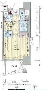 プレサンス泉アーバンゲート【7階】の間取り