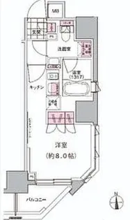 東京都中央区日本橋馬喰町2【マンション】の間取り