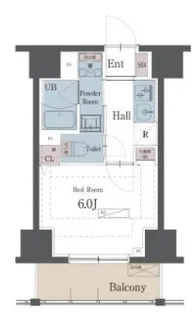 神奈川県横浜市鶴見区鶴見中央4【マンション】の間取り