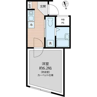 リトルズトーン城北公園【3階】の間取り