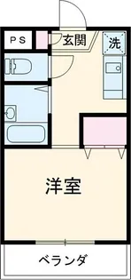 フェイムドゥボウ【3階】の間取り