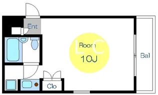 ハイム石原【1階】の間取り