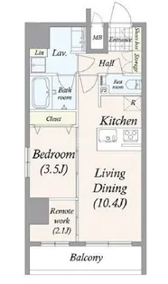 GRAN PASEO上野【2階】の間取り