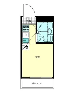 東京都文京区白山2【アパート】の間取り