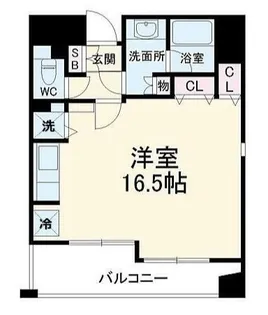 グレイス新横浜アクシス【8階】の間取り