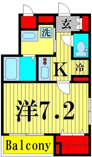 リベルテ【3階】の間取り