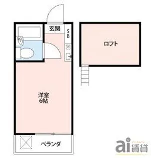 東京都西東京市緑町3【アパート】の間取り