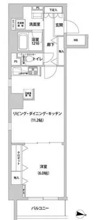 ドミール青柳【7階】の間取り