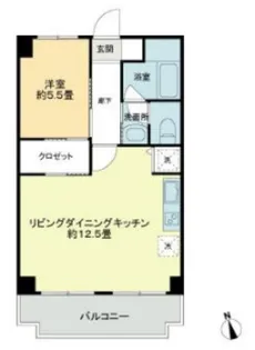 ライオンズマンション調布国領【2階】の間取り