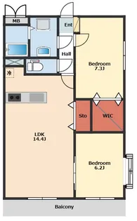 インフィニティ310【2階】の間取り