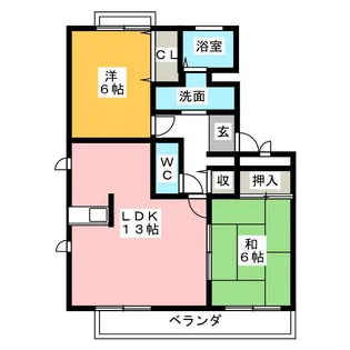 SENJUIII【3階】の間取り