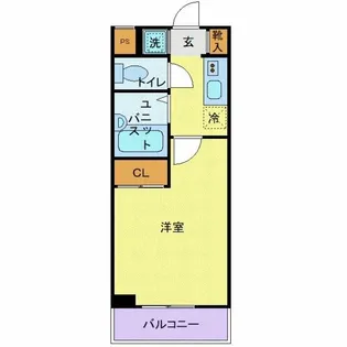 東京都中央区日本橋箱崎町【マンション】の間取り