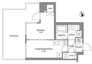 ENetial代官山【5階】の間取り