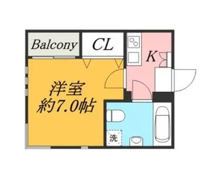 東京都墨田区東向島4【マンション】の間取り