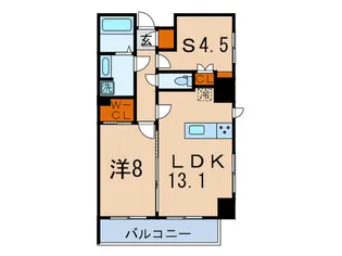 レジディア文京本駒込の間取り