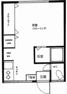 くるみハイツ【2階】の間取り