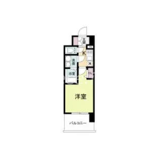 レジュールアッシュ桜宮リバーコート【2階】の間取り