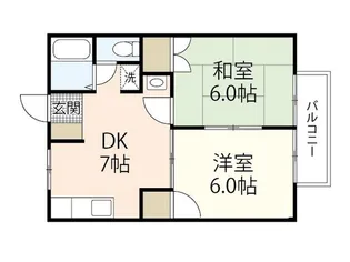 ニューシティSII【1階】の間取り