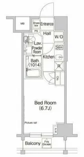 東京都練馬区貫井3【マンション】の間取り