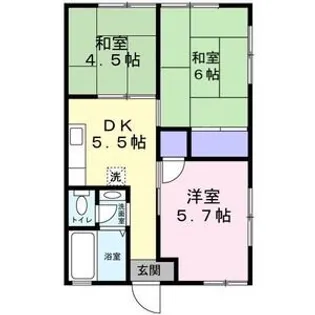 フェリーチェ【1階】の間取り