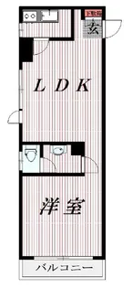 番町ロイヤルコート【4階】の間取り