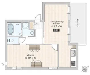 Confor FREA【3階】の間取り