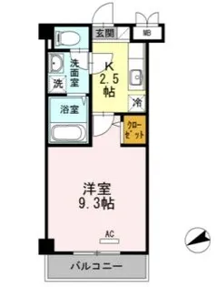 ラ・プランタン【1階】の間取り