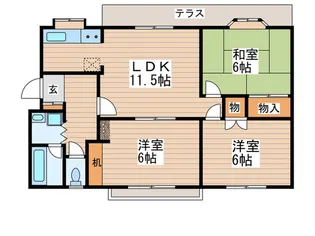 リーベ21【1階】の間取り