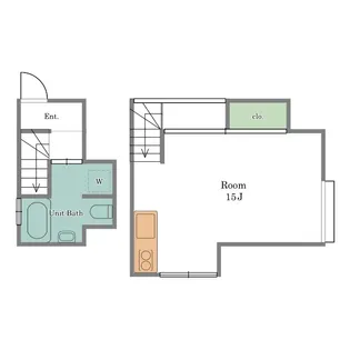 ソレイユ【1階】の間取り