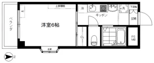 東京都渋谷区恵比寿4【マンション】の間取り