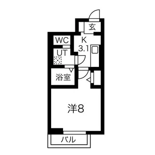 パークヒル【1階】の間取り