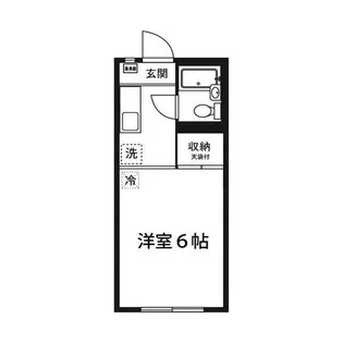 スチューデントパレス多摩センター【2階】の間取り