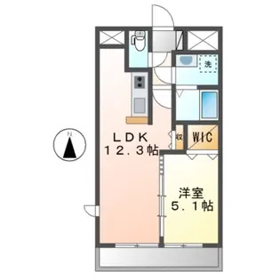アンジューVI【2階】の間取り