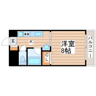 プランドビル本町【9階】の間取り