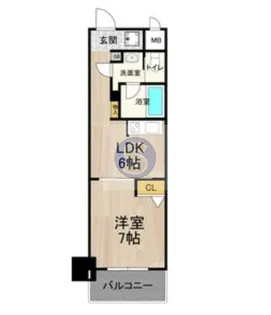 フェニックス日本橋高津【7階】の間取り