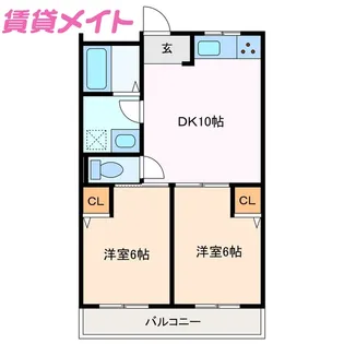 T-FRONT【3階】の間取り