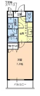 フジパレス グラン マルシェ【1階】の間取り