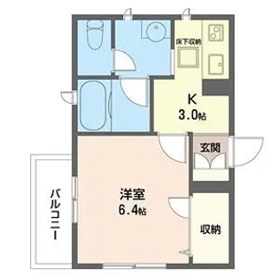 アルフラット品川【3階】の間取り
