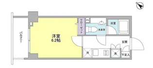 リバーレ月島【7階】の間取り