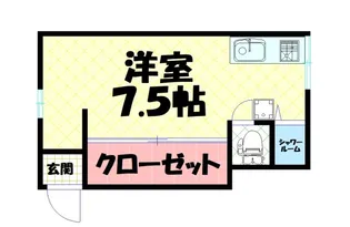 コーポスエヒロ【2階】の間取り