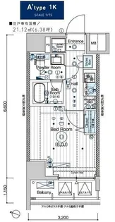 MAXIV横浜吉野町TRE【9階】の間取り
