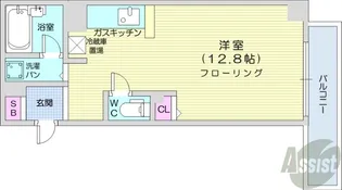 APT-K【5階】の間取り