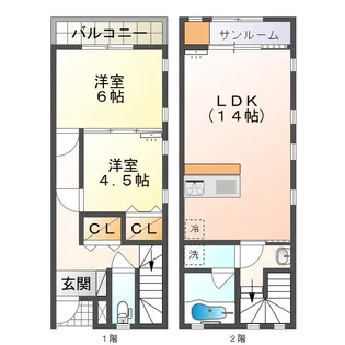 Porto Vista II【1階】の間取り