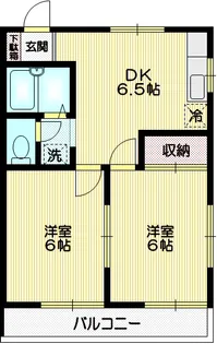 カーザイケガミ【2階】の間取り