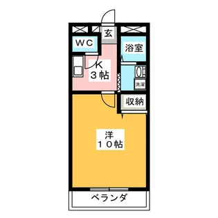 FEIN 河八【2階】の間取り